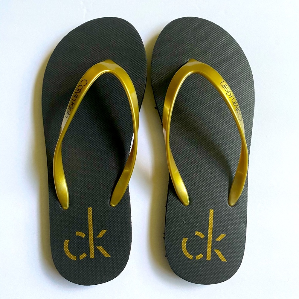 🩴✨ CK CALVIN KLEIN FLIP FLOPS (NWOT)